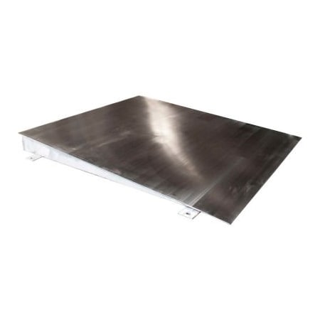 Optima Scale Mfg. Optima 750 Series Ramp For 4'x4' Pallet Scale, 40inWx48inLx12inH, 10,000 lb Capacity OP-750-SS-4x4